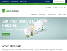 Tablet Screenshot of greenriverside.com